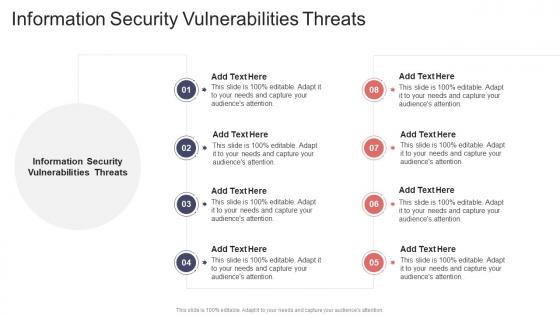 Information Security Vulnerabilities Threats In Powerpoint And Google Slides Cpb