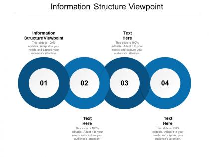 Information structure viewpoint ppt powerpoint presentation show smartart cpb