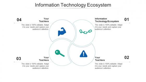 Information technology ecosystem ppt powerpoint presentation summary slides cpb