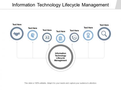 Information technology lifecycle management ppt powerpoint presentation infographics cpb