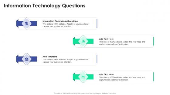 Information Technology Questions In Powerpoint And Google Slides Cpb