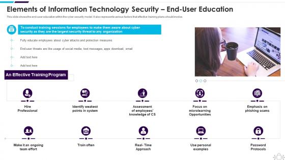 Information Technology Security End User Education Information Technology Security