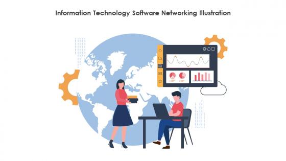 Information Technology Software Networking Illustration