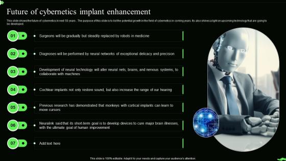 Information Theory Future Of Cybernetics Implant Enhancement
