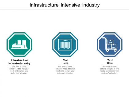 Infrastructure intensive industry ppt powerpoint presentation professional graphic images cpb