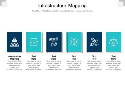 Infrastructure mapping ppt powerpoint presentation inspiration professional cpb