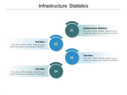 Infrastructure statistics ppt powerpoint presentation summary gallery cpb