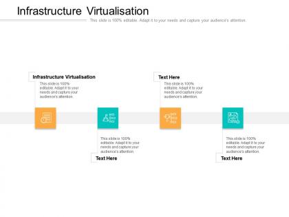 Infrastructure virtualisation ppt powerpoint presentation pictures example introduction cpb