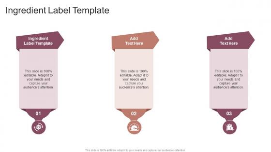 Ingredient Label Template In Powerpoint And Google Slides Cpb
