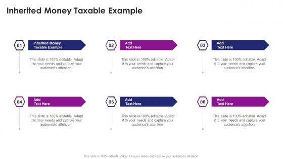 Inherited Money Taxable Example In Powerpoint And Google Slides Cpb