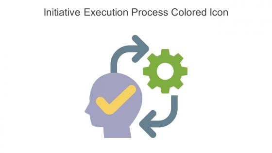 Initiative Execution Process Colored Icon In Powerpoint Pptx Png And Editable Eps Format