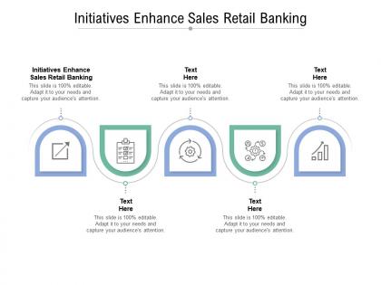 Initiatives enhance sales retail banking ppt powerpoint presentation show graphics pictures cpb