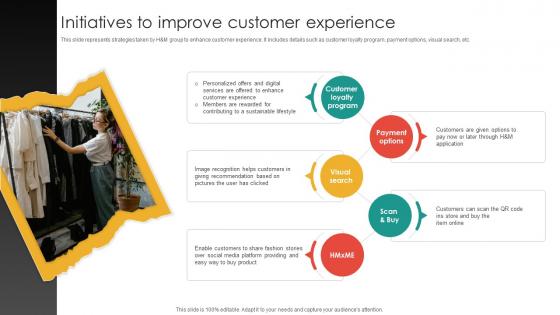Initiatives To Improve Customer Experience Apparel And Fashion Company Profile CP SS V