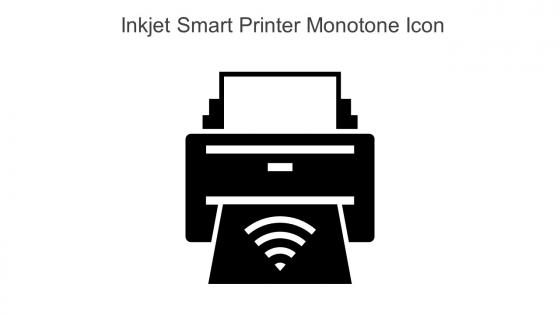 Inkjet Smart Printer Monotone Icon In Powerpoint Pptx Png And Editable Eps Format