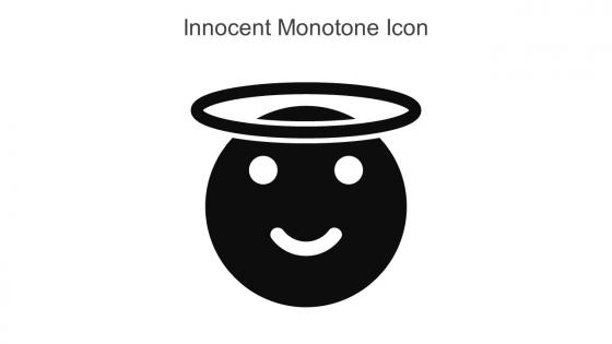 Innocent Monotone Icon In Powerpoint Pptx Png And Editable Eps Format