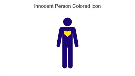 Innocent Person Colored Icon In Powerpoint Pptx Png And Editable Eps Format