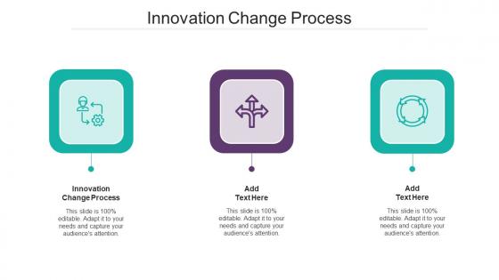 Innovation Change Process Ppt Powerpoint Presentation Infographic Template Aids Cpb