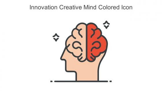 Innovation Creative Mind Colored Icon In Powerpoint Pptx Png And Editable Eps Format