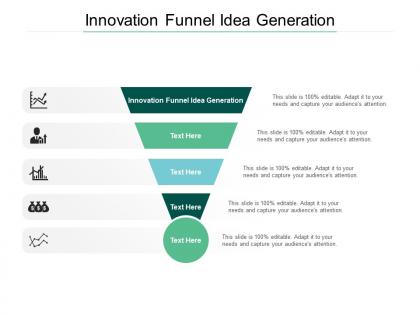 Innovation funnel idea generation ppt powerpoint presentation file introduction cpb