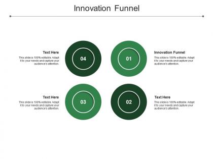 Innovation funnel ppt powerpoint presentation ideas skills cpb