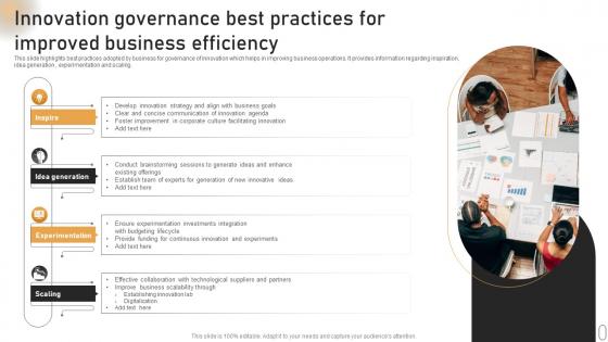 Innovation Governance Best Practices For Improved Business Efficiency