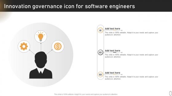 Innovation Governance Icon For Software Engineers