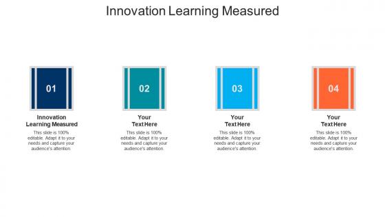 Innovation learning measured ppt powerpoint presentation model good cpb