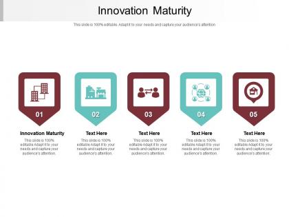 Innovation maturity ppt powerpoint presentation pictures cpb