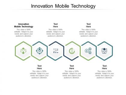 Innovation mobile technology ppt powerpoint presentation graphic images cpb