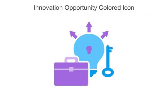 Innovation Opportunity Colored Icon In Powerpoint Pptx Png And Editable Eps Format