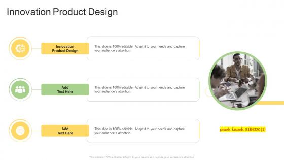 Innovation Product Design In Powerpoint And Google Slides Cpb
