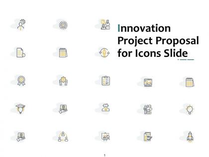 Innovation project proposal for icons slide ppt powerpoint presentation infographic template gallery