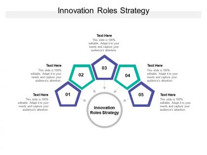 Innovation roles strategy ppt powerpoint presentation portfolio guidelines cpb