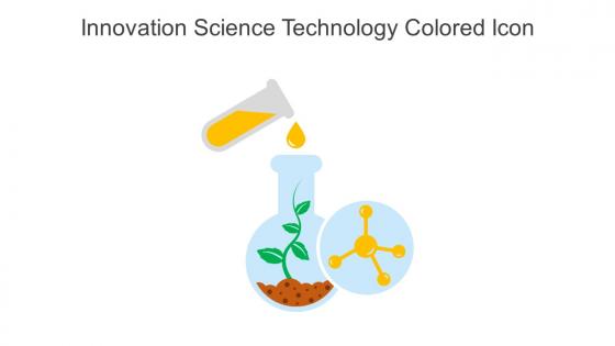 Innovation Science Technology Colored Icon In Powerpoint Pptx Png And Editable Eps Format