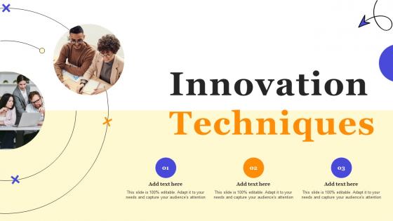 Innovation Techniques Ppt Powerpoint Presentation Icon Layout