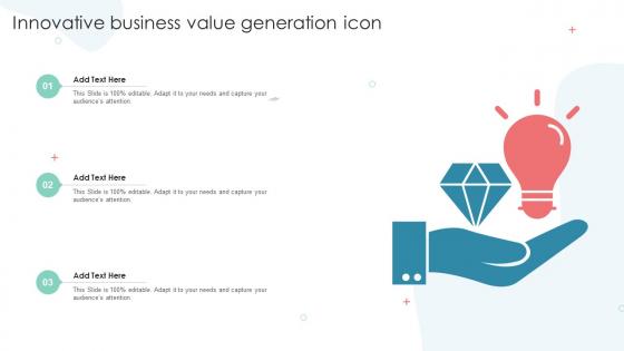Innovative Business Value Generation Icon