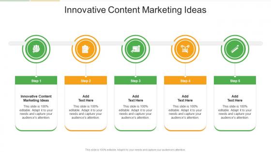 Innovative Content Marketing Ideas In Powerpoint And Google Slides Cpb