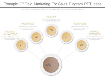 Innovative example of field marketing for sales diagram ppt ideas