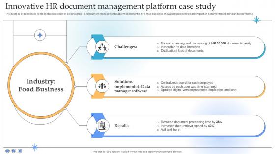 Innovative HR Document Management Platform Case Study