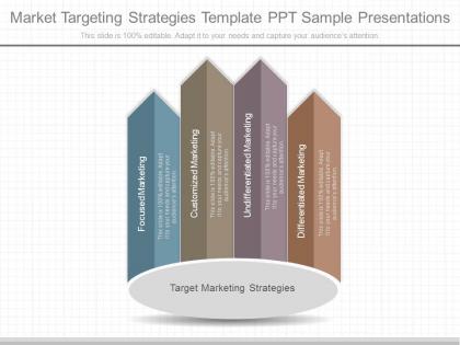 Innovative market targeting strategies template ppt sample presentations