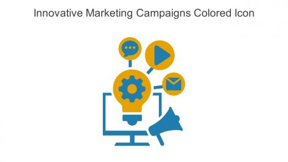 Innovative Marketing Campaigns Colored Icon In Powerpoint Pptx Png And Editable Eps Format