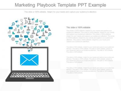 Innovative marketing playbook template ppt example
