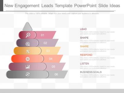 Innovative new engagement leads template powerpoint slide ideas