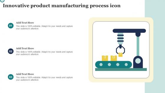 Innovative Product Manufacturing Process Icon