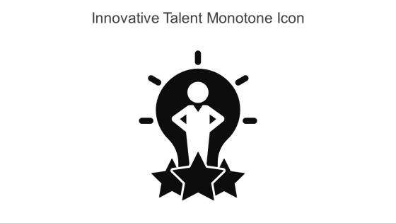 Innovative Talent Monotone Icon In Powerpoint Pptx Png And Editable Eps Format