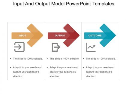 Input and output model powerpoint templates