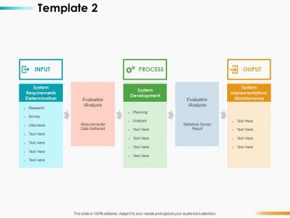 Input Process Output Diagram - Slide Team