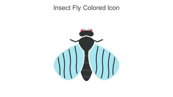 Insect Fly Colored Icon In Powerpoint Pptx Png And Editable Eps Format