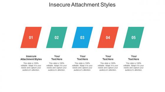 Insecure attachment styles ppt powerpoint presentation ideas rules cpb