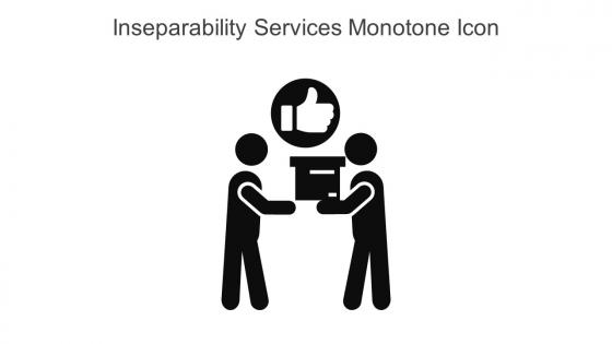 Inseparability Services Monotone Icon In Powerpoint Pptx Png And Editable Eps Format